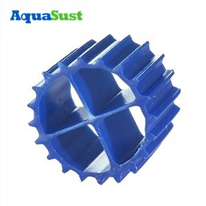 MBBR Bio Carrier Media HDPE مواد